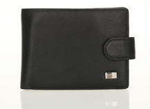 HASSION simple billfold style for business men with coin bag