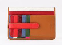 HASSION middle card holder with money pocket can be  customised