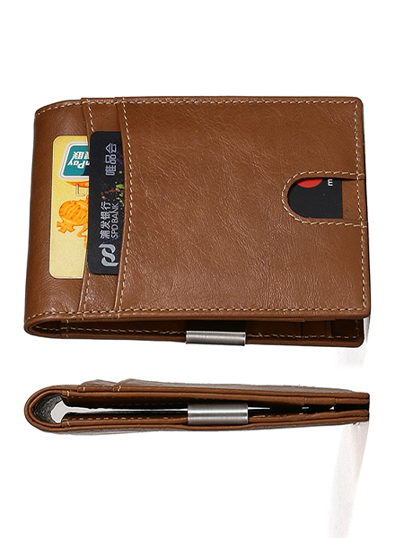 cowhide money clips Check clips cardholder